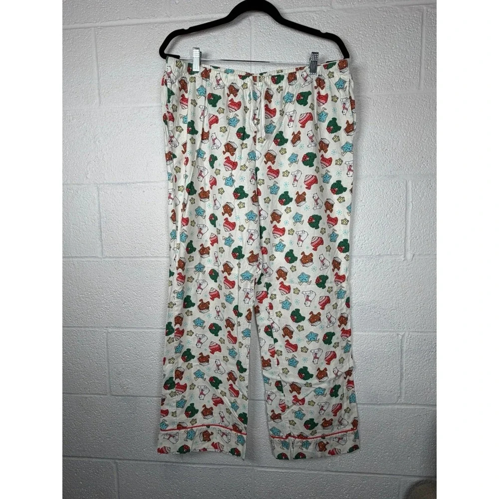 Wondershop Target Christmas Pajama Set Womens L Holiday Flannel Cute Winter Pjs - Picture 3 of 6